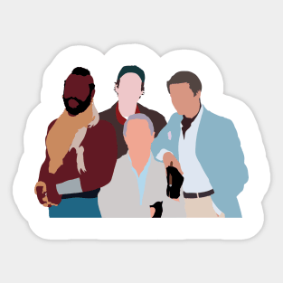 The A Team Sticker